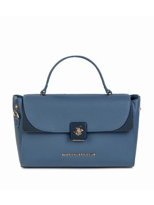 Beverly Hills Polo Club Logo Detail Top Handle Bag