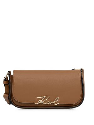 Karl Lagerfeld Karl Foldover-Top Shoulder Bag