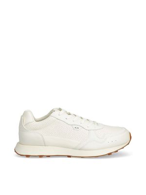 Armani Exchange Perforated Panelled Sneakers
