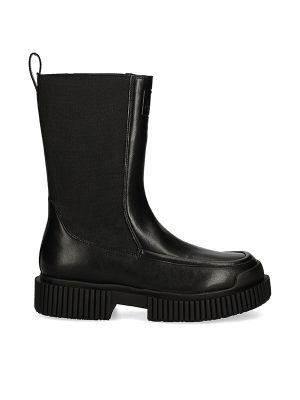 Armani Exchange Logo-Debossed Boots