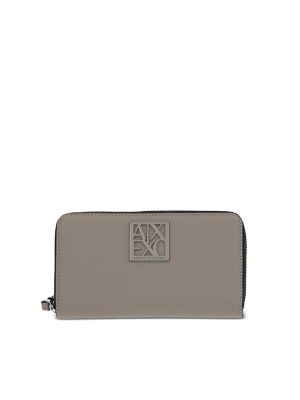Armani Exchange Logo-Plaque Wallet