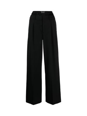 Alexander Wang Layered-Design Wool Trousers