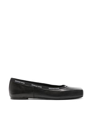 Alexander Wang Billie Leather Ballerina Shoes