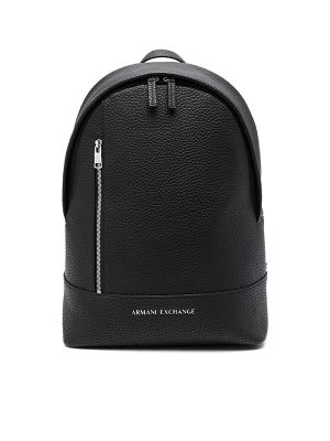 Armani Exchange Logo-Plaque Backpack