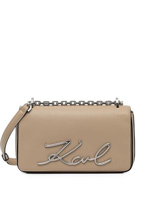 Karl Lagerfeld K/Signature Logo-Plaque Crossbody Bag