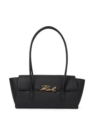 Karl Lagerfeld K/Signature Elongated Shoulder Bag