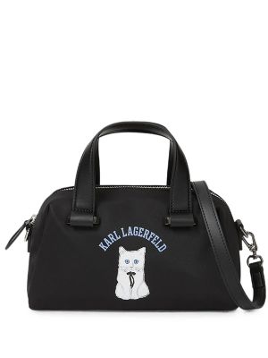 Karl Lagerfeld Small Ikon Choupette Satchel Bag