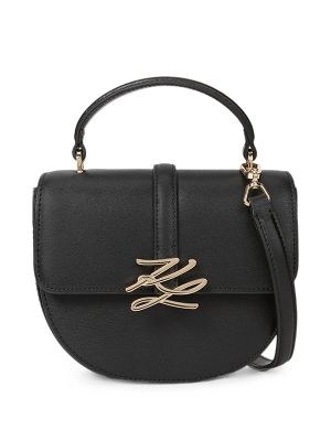 Karl Lagerfeld K/Autograph Drop Cross Body Top Handle Bag