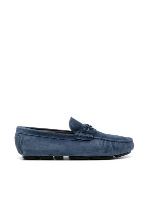 Baldinini Logo-Plaque Calf-Leather Loafers