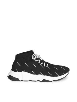 Balenciaga Speed "Black" Lace-Up Sneakers