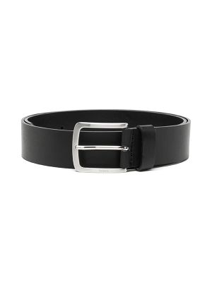 Boss Engraved-Logo Buckle Belt
