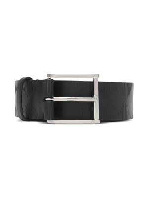 Burberry Check Leather Belt