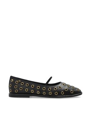 Coach Eyelet-Detailing Ballerina Shoes
