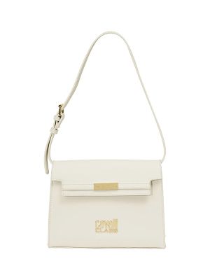 Cavalli Class Cream Shoulder Bag