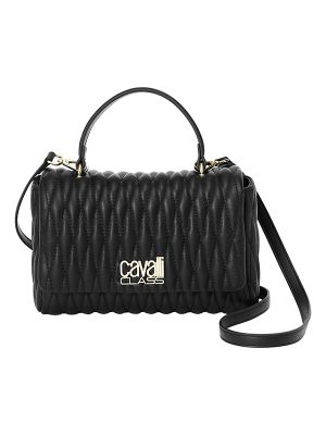 Cavalli Class Camilla Top Handle Black Bag