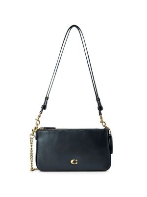 Coach Chain-Strap Leather Shoulder Bag