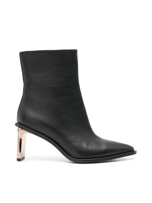 Calvin Klein 75mm Leather Ankle Boots