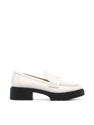 Coach Leah Chunky Sole Leather Loafers