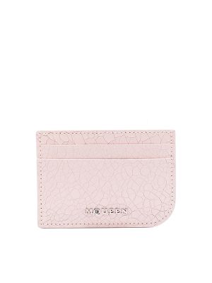Alexander Mcqueen Cracked-Effect Cardholder