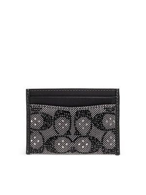 Coach Beaded-Detail Card Holder