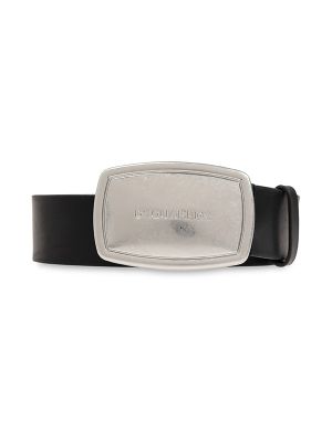Dsquared2 Logo-Engraved Leather Belt