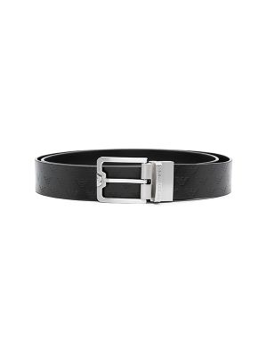 Emporio Armani Buckle-Fastening Leather Belt