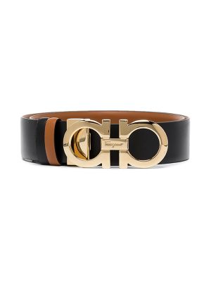 Ferragamo Gancini Reversible Leather Belt
