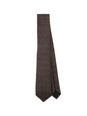Ferragamo Gancini-Jacquard Tie
