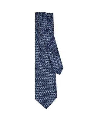 Ferragamo Gancini Jacquard Tie