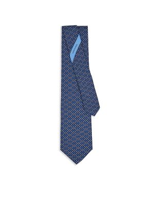 Ferragamo Monogram-Print Tie