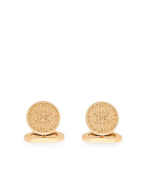 Dolce & Gabbana DG Logo-Embossed Cufflinks