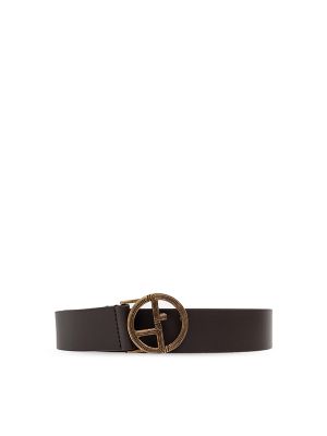 Giorgio Armani GA-Logo Leather Belt