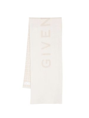 Givenchy Monogram Intarsia-Knit Logo Scarf