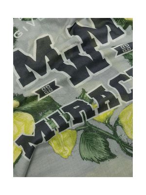 Givenchy Floral-Print Knitted Scarf