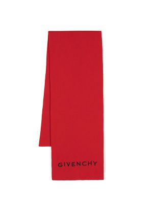 Givenchy 4G-Motif Logo-Embroidered Scarf