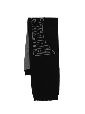 Givenchy Two-Tone Logo-Print Scarf