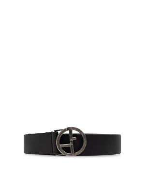 Giorgio Armani GA-Logo Leather Belt