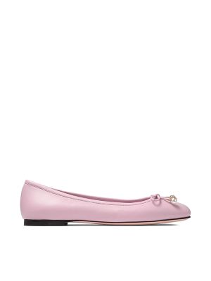 Jimmy Choo Elme Bow Ballerina Shoes