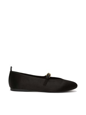 JW Anderson Satin-Finish Strap Ballerina Shoes