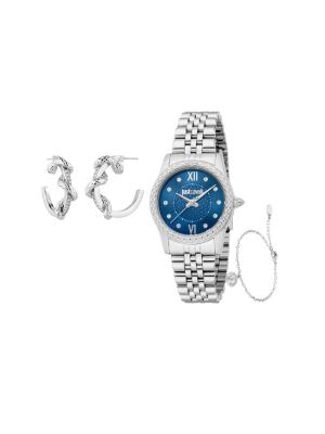 Wrap Earrings & Signature Watch