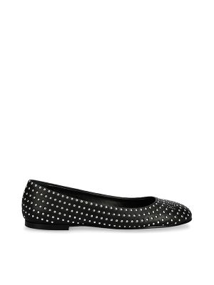 Karl Lagerfeld Stud Embellishment Ballerina Shoes