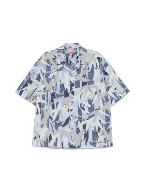 Kenzo Chiku-Rin Camo Hawaiian Shirt