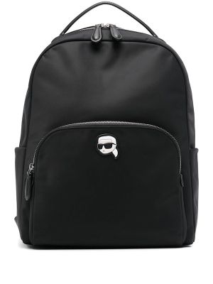 Karl Lagerfeld Logo-Print Backpack