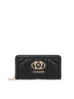 Love Moschino Logo-Plaque Wallet