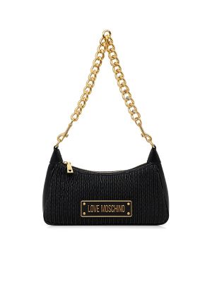 Love Moschino Logo-Plaque Tote Bag