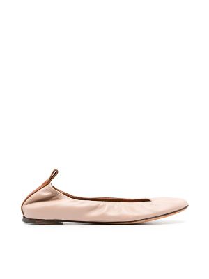 Lanvin Leather Ballerina Shoes