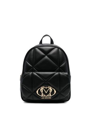 Love Moschino Logo-Plaque Backpack