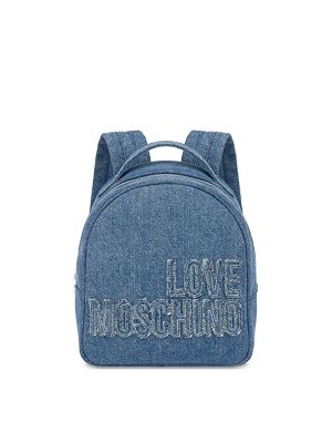 Love Moschino Logo-Appliqué Backpack