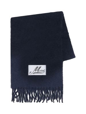 Marni Logo-Appliqué Alpaca Scarf