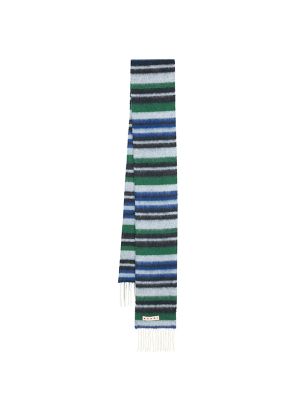 Marni Fringed Colour-Block Scarf
